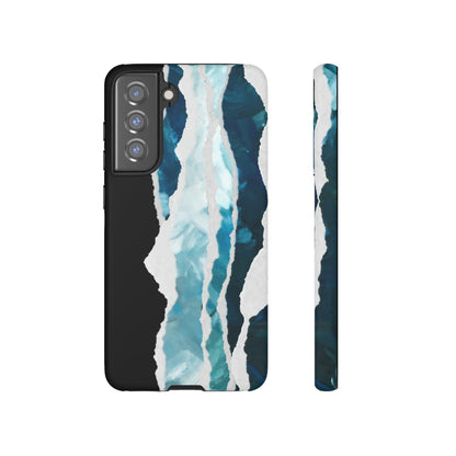 Phone Case-PAINTED WAVES | Tough-Samsung Galaxy S21 FE-Matte-PhoneCaseBoss-Phone-Best-Phone-Cases