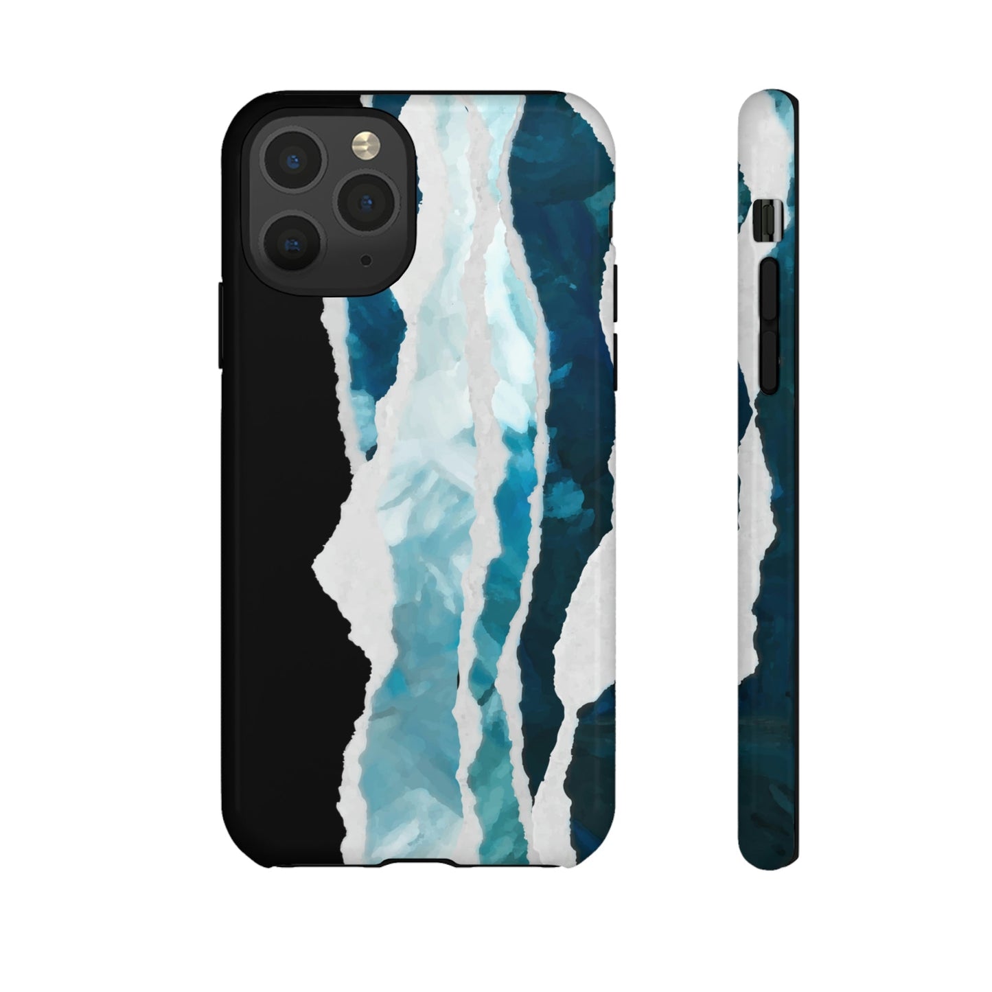 Phone Case-PAINTED WAVES | Tough-iPhone 11 Pro-Glossy-PhoneCaseBoss-Phone-Best-Phone-Cases