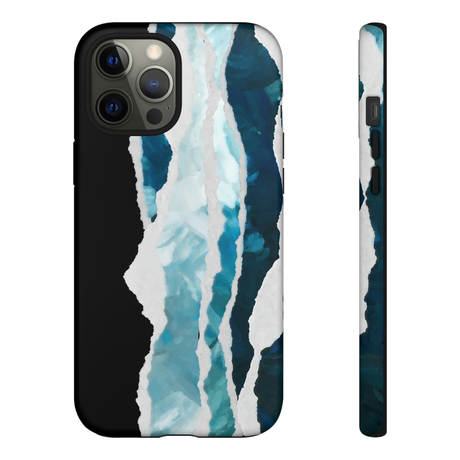 Phone Case-PAINTED WAVES | Tough-iPhone 12 Pro Max-Matte-PhoneCaseBoss-Phone-Best-Phone-Cases