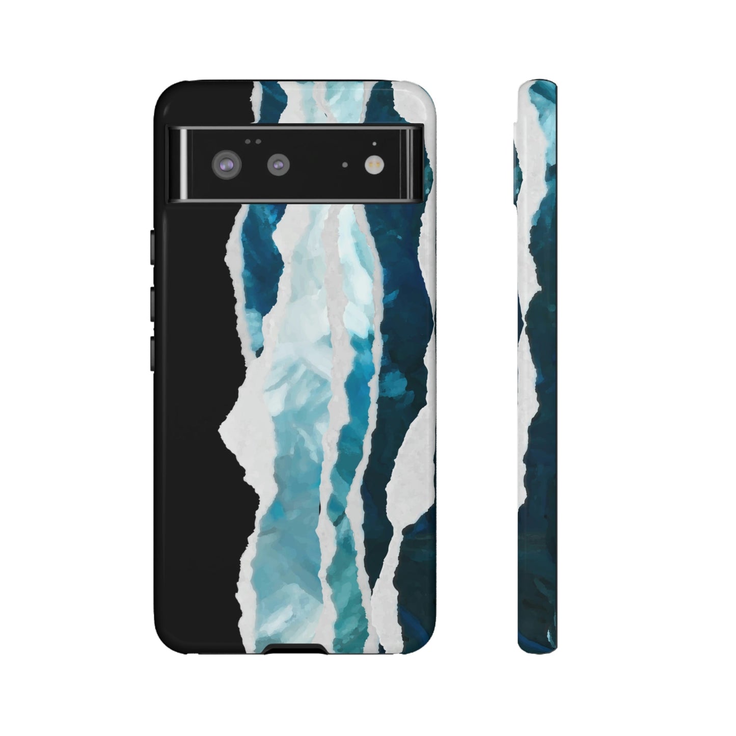 Phone Case-PAINTED WAVES | Tough-Google Pixel 6-Glossy-PhoneCaseBoss-Phone-Best-Phone-Cases