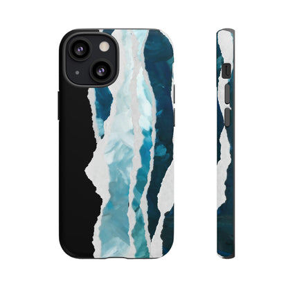 Phone Case-PAINTED WAVES | Tough-iPhone 13 Mini-Matte-PhoneCaseBoss-Phone-Best-Phone-Cases