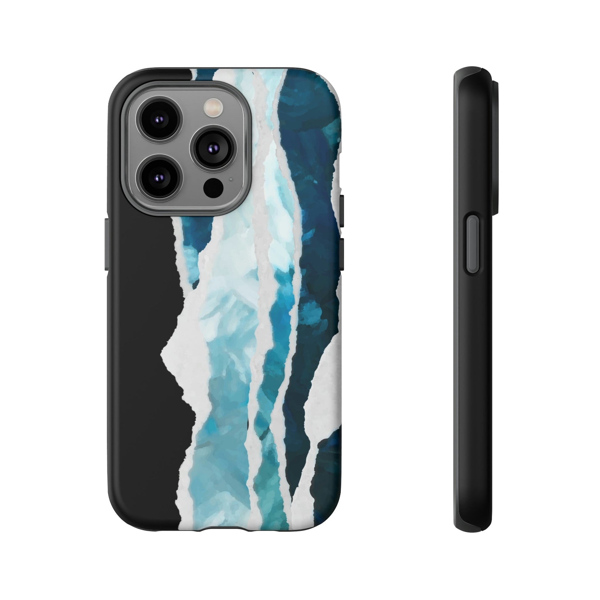 Phone Case-PAINTED WAVES | Tough-iPhone 14 Pro-Matte-PhoneCaseBoss-Phone-Best-Phone-Cases