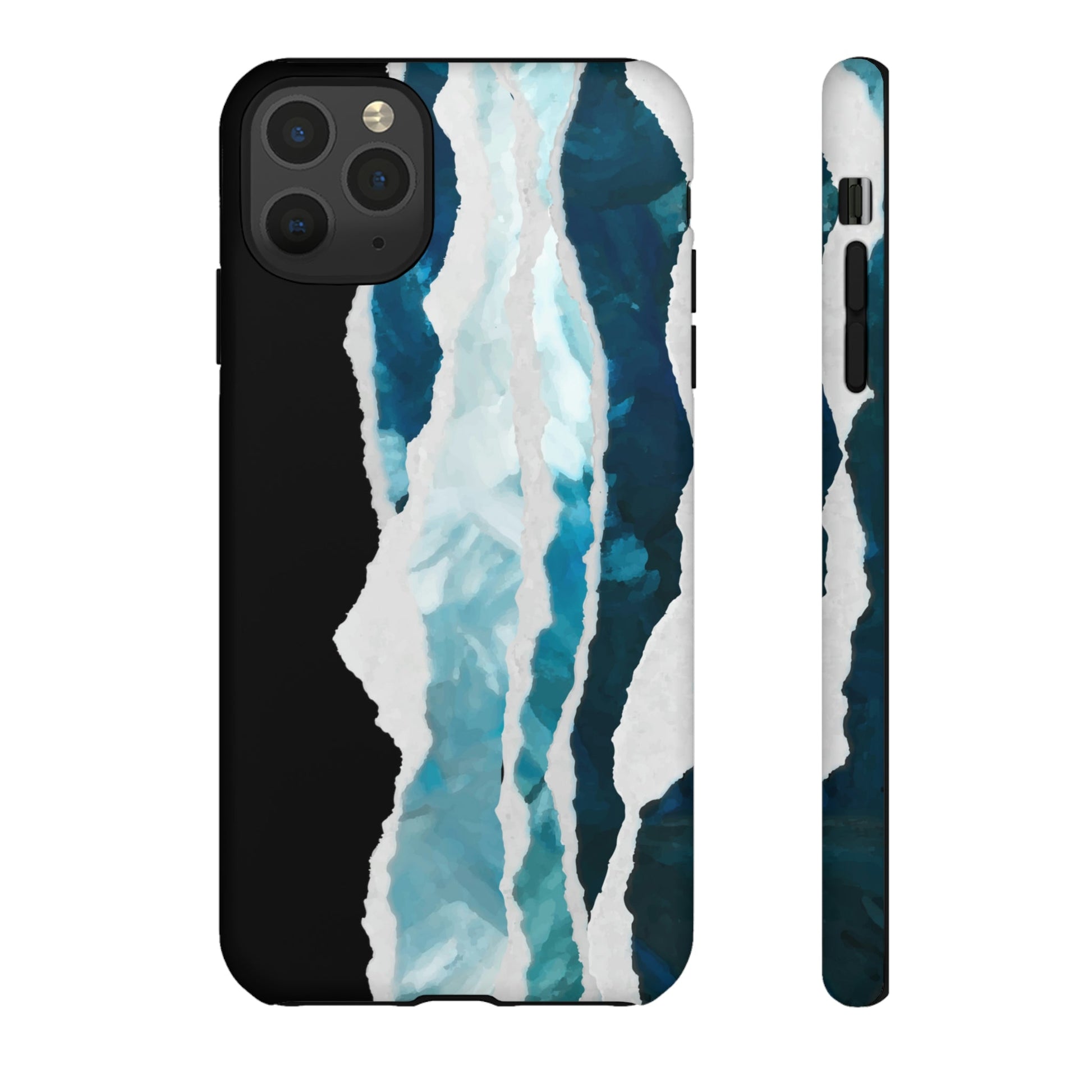 Phone Case-PAINTED WAVES | Tough-iPhone 11 Pro Max-Matte-PhoneCaseBoss-Phone-Best-Phone-Cases