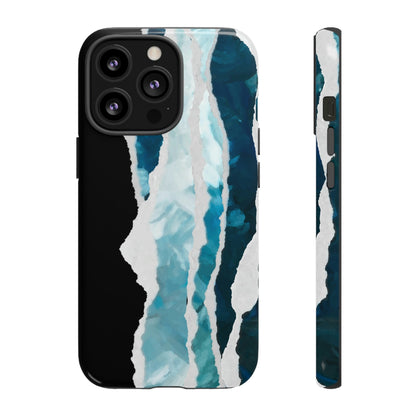 Phone Case-PAINTED WAVES | Tough-iPhone 13 Pro-Glossy-PhoneCaseBoss-Phone-Best-Phone-Cases