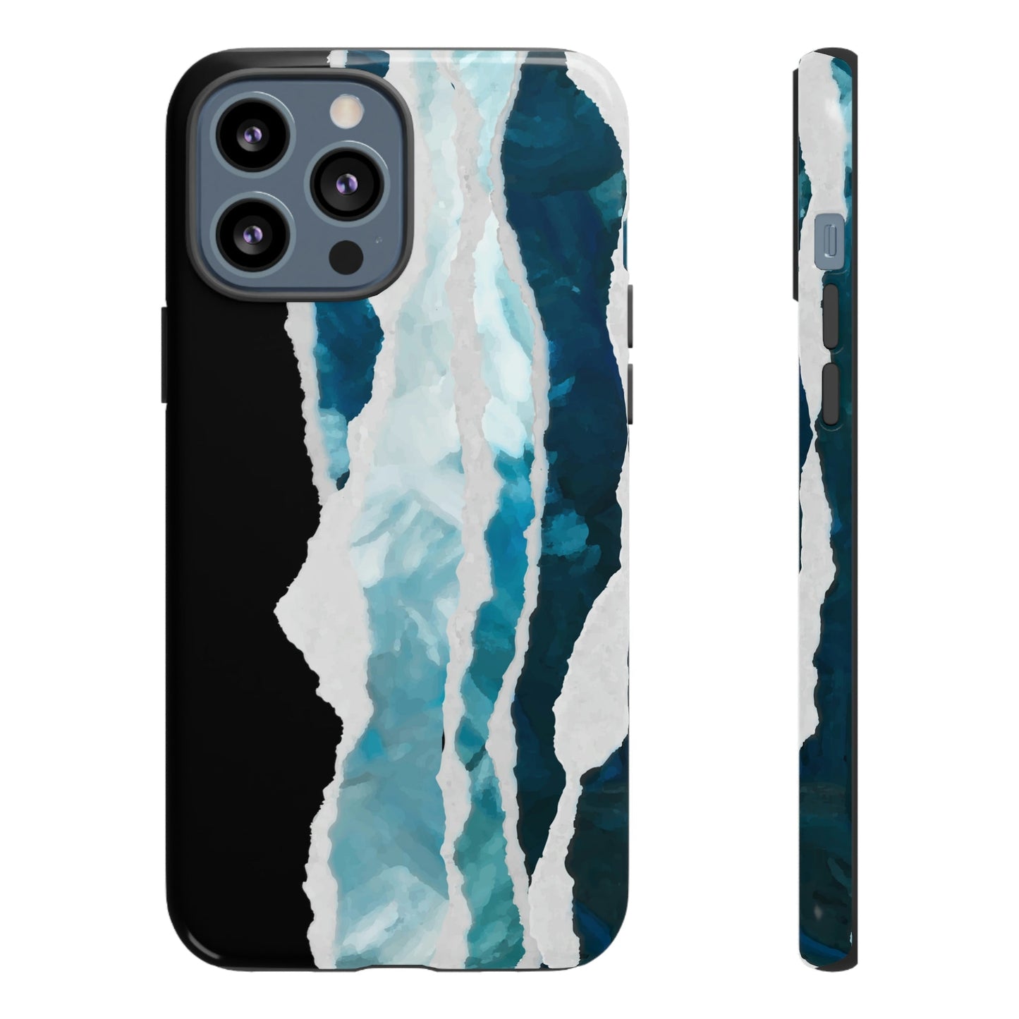 Phone Case-PAINTED WAVES | Tough-iPhone 13 Pro Max-Glossy-PhoneCaseBoss-Phone-Best-Phone-Cases