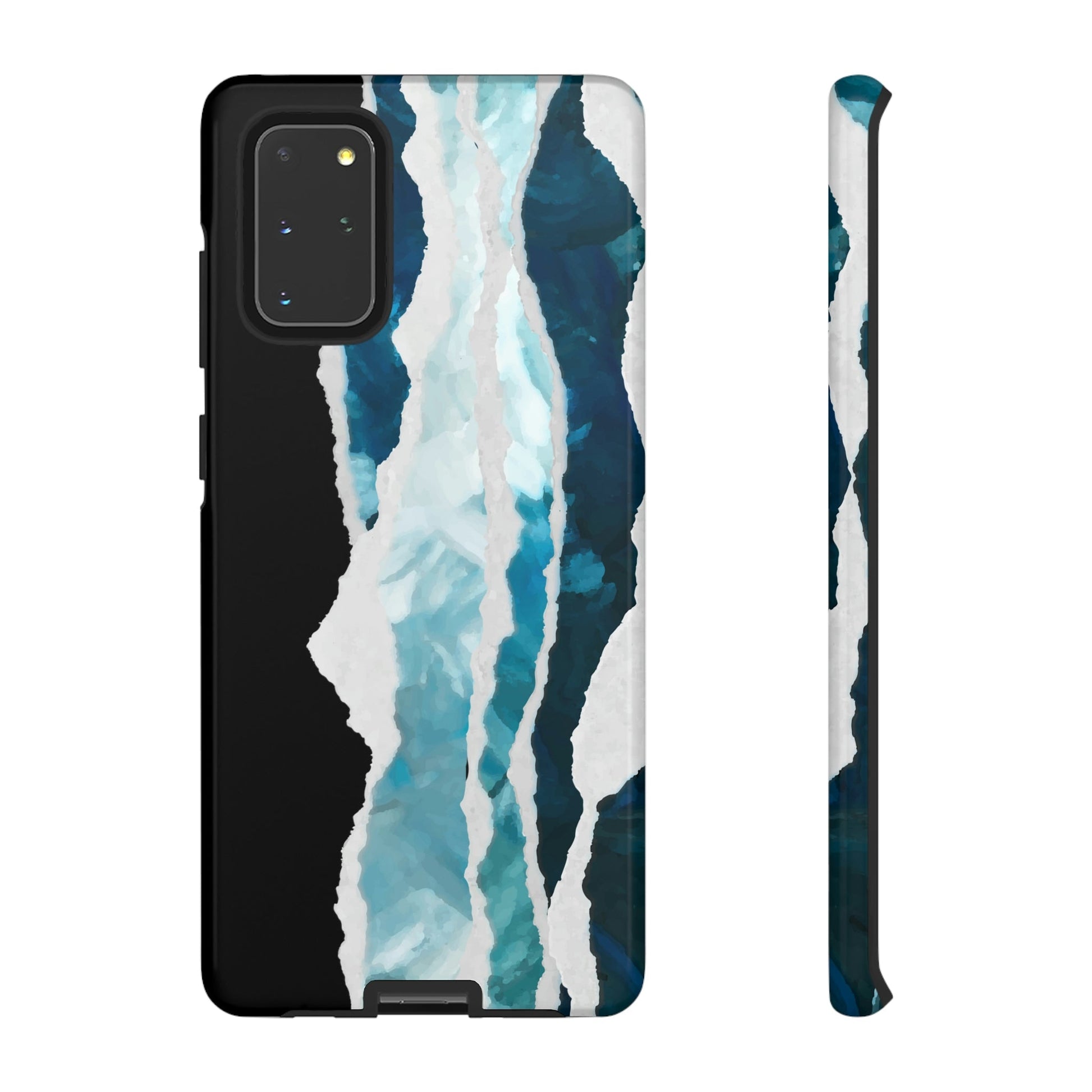 Phone Case-PAINTED WAVES | Tough-Samsung Galaxy S20+-Glossy-PhoneCaseBoss-Phone-Best-Phone-Cases