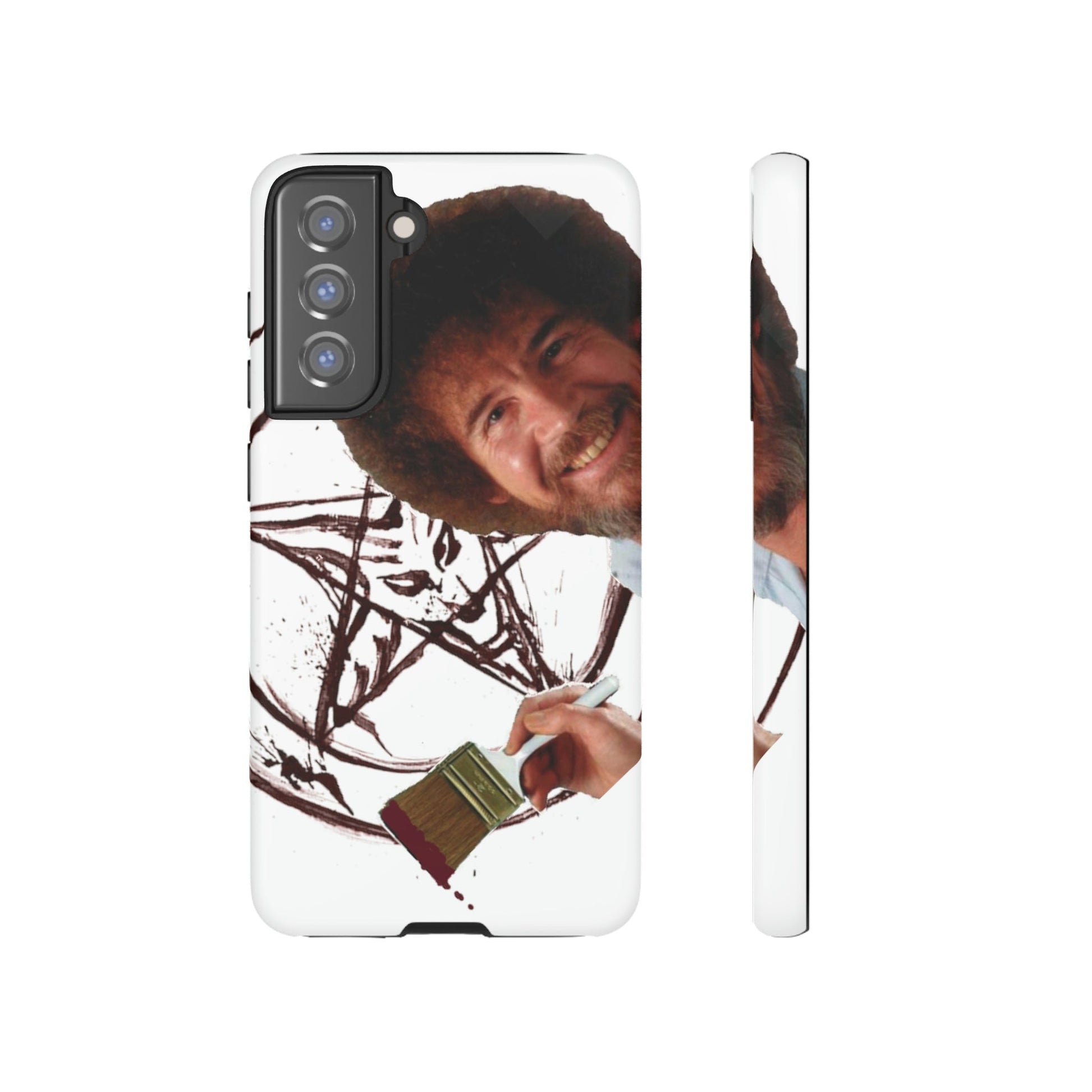 Phone Case-PAINTS A PENTAGRAM | Tough-Samsung Galaxy S21 FE-Matte-PhoneCaseBoss-Phone-Best-Phone-Cases