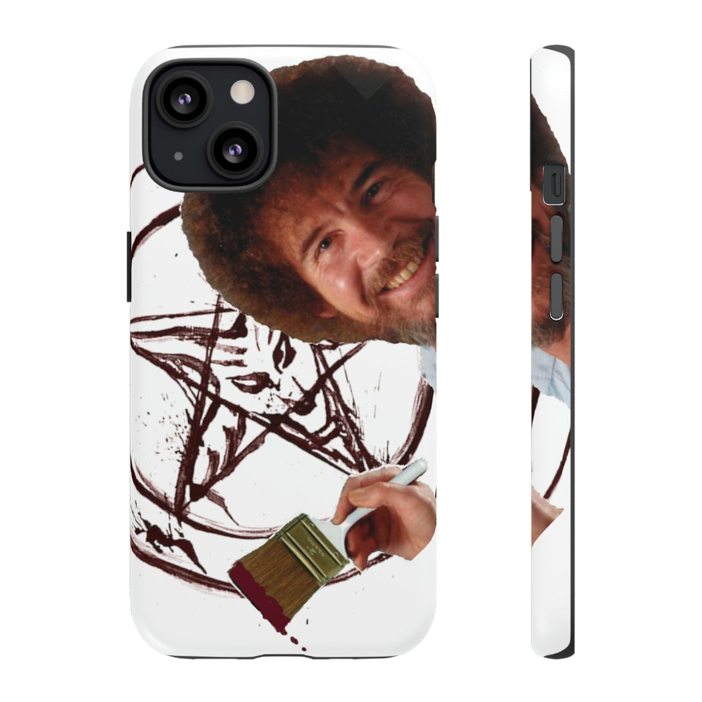 Phone Case-PAINTS A PENTAGRAM | Tough-iPhone 13-Matte-PhoneCaseBoss-Phone-Best-Phone-Cases