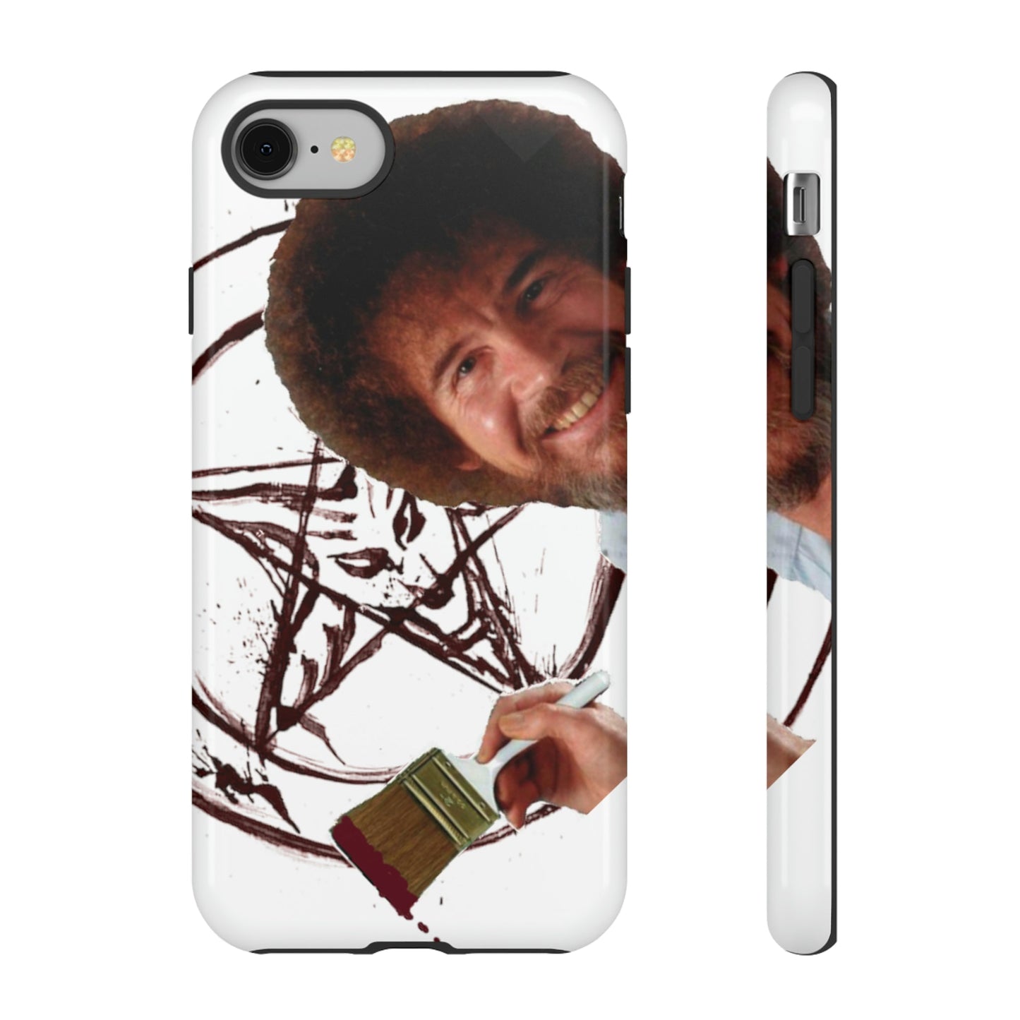 Phone Case-PAINTS A PENTAGRAM | Tough-iPhone 8-Glossy-PhoneCaseBoss-Phone-Best-Phone-Cases