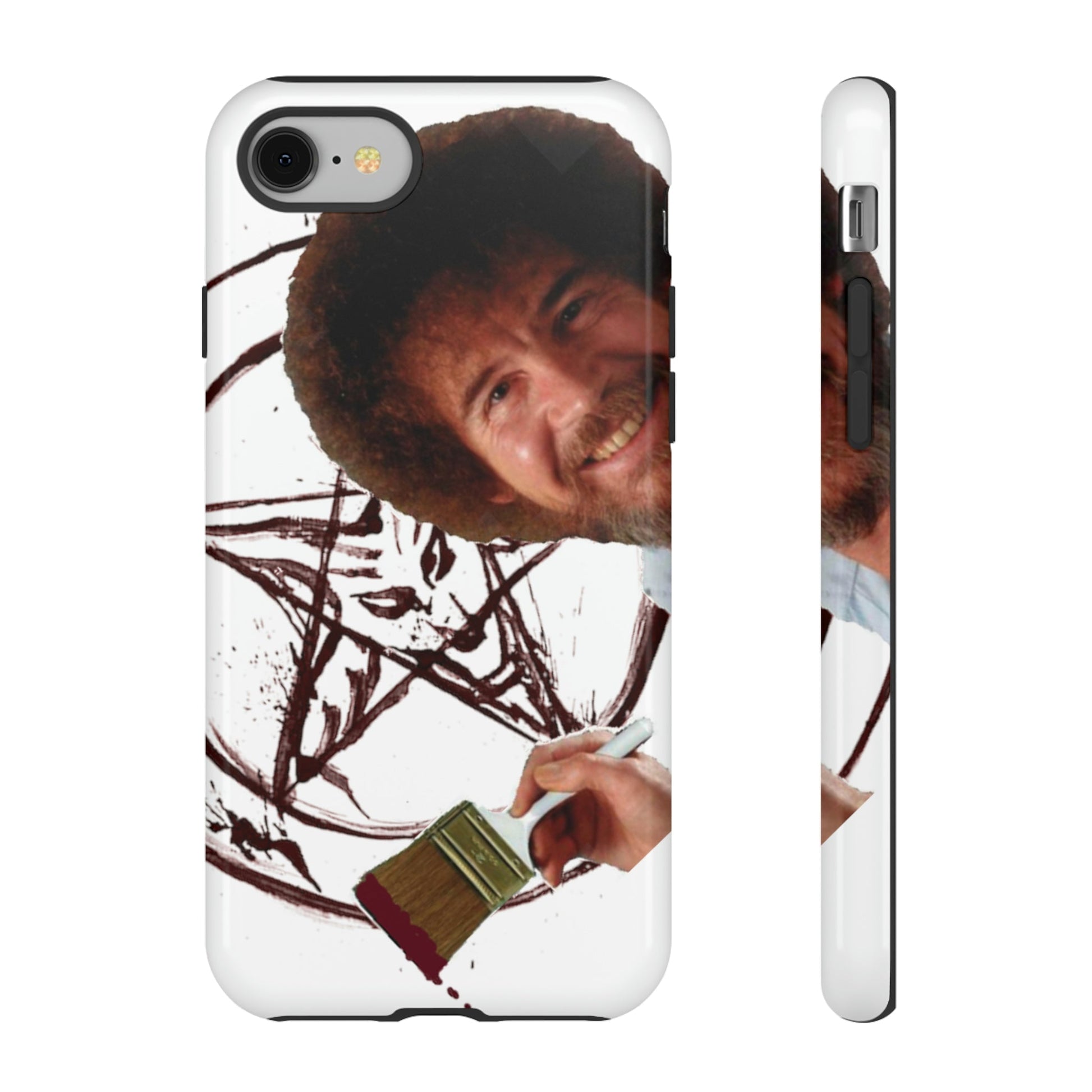 Phone Case-PAINTS A PENTAGRAM | Tough-iPhone 8-Glossy-PhoneCaseBoss-Phone-Best-Phone-Cases