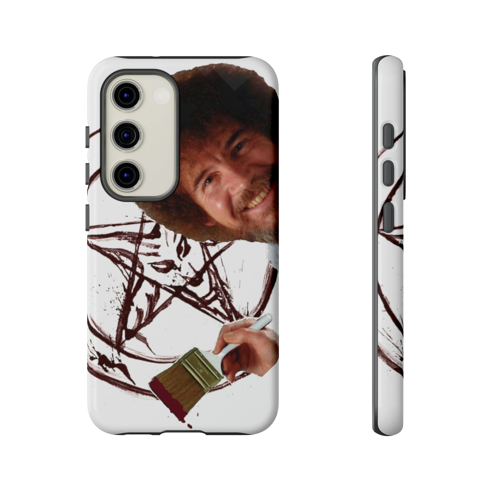 Phone Case-PAINTS A PENTAGRAM | Tough-Samsung Galaxy S23-Glossy-PhoneCaseBoss-Phone-Best-Phone-Cases