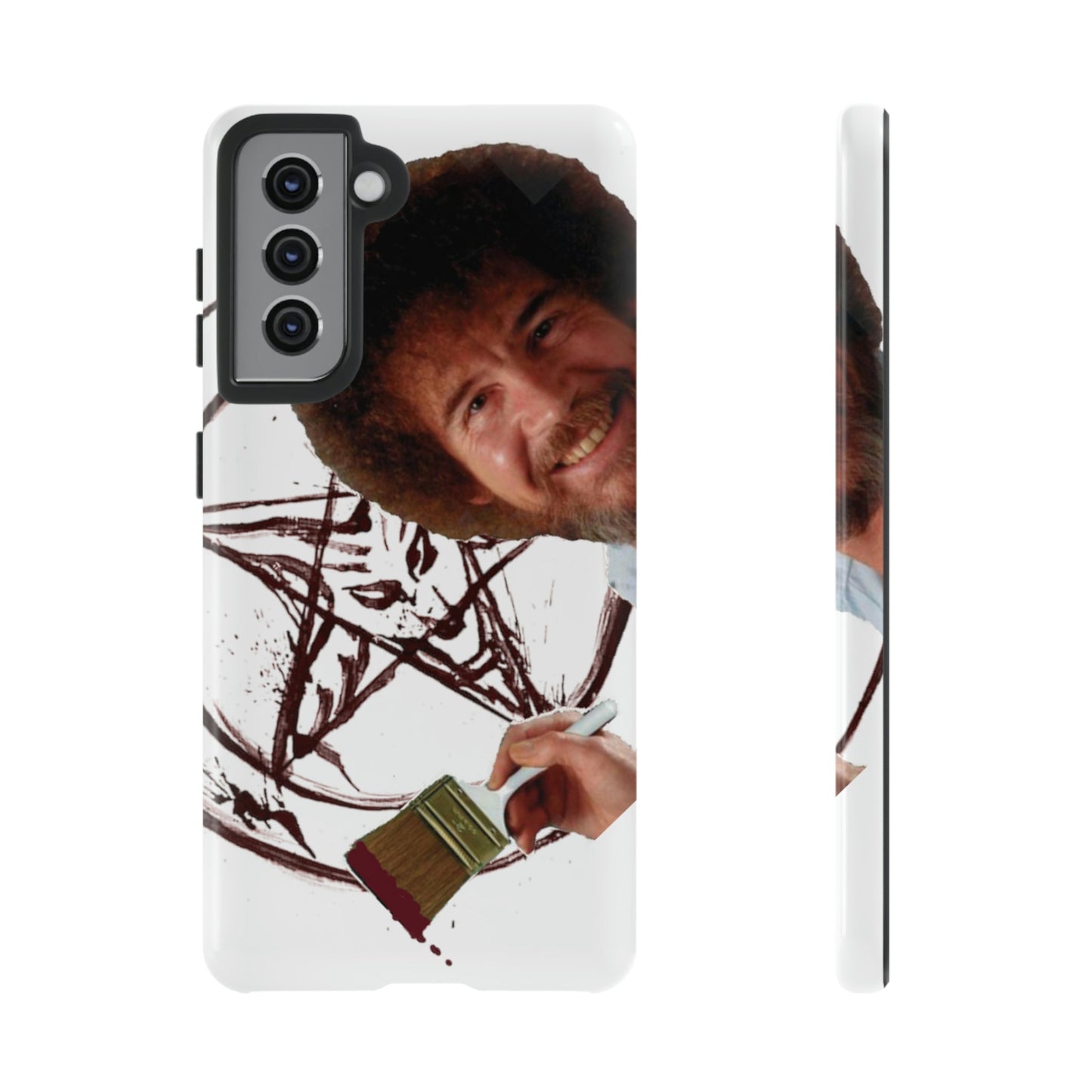 Phone Case-PAINTS A PENTAGRAM | Tough-Samsung Galaxy S21-Glossy-PhoneCaseBoss-Phone-Best-Phone-Cases