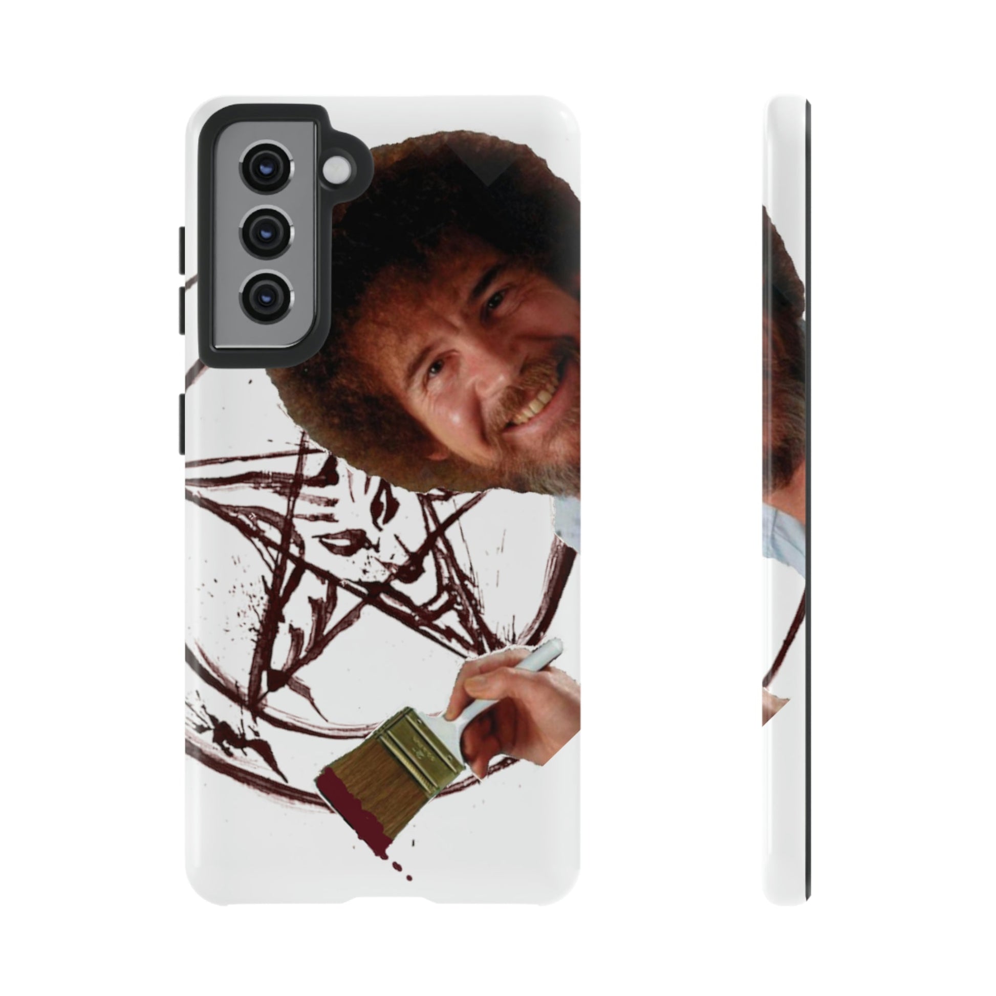 Phone Case-PAINTS A PENTAGRAM | Tough-Samsung Galaxy S21-Glossy-PhoneCaseBoss-Phone-Best-Phone-Cases