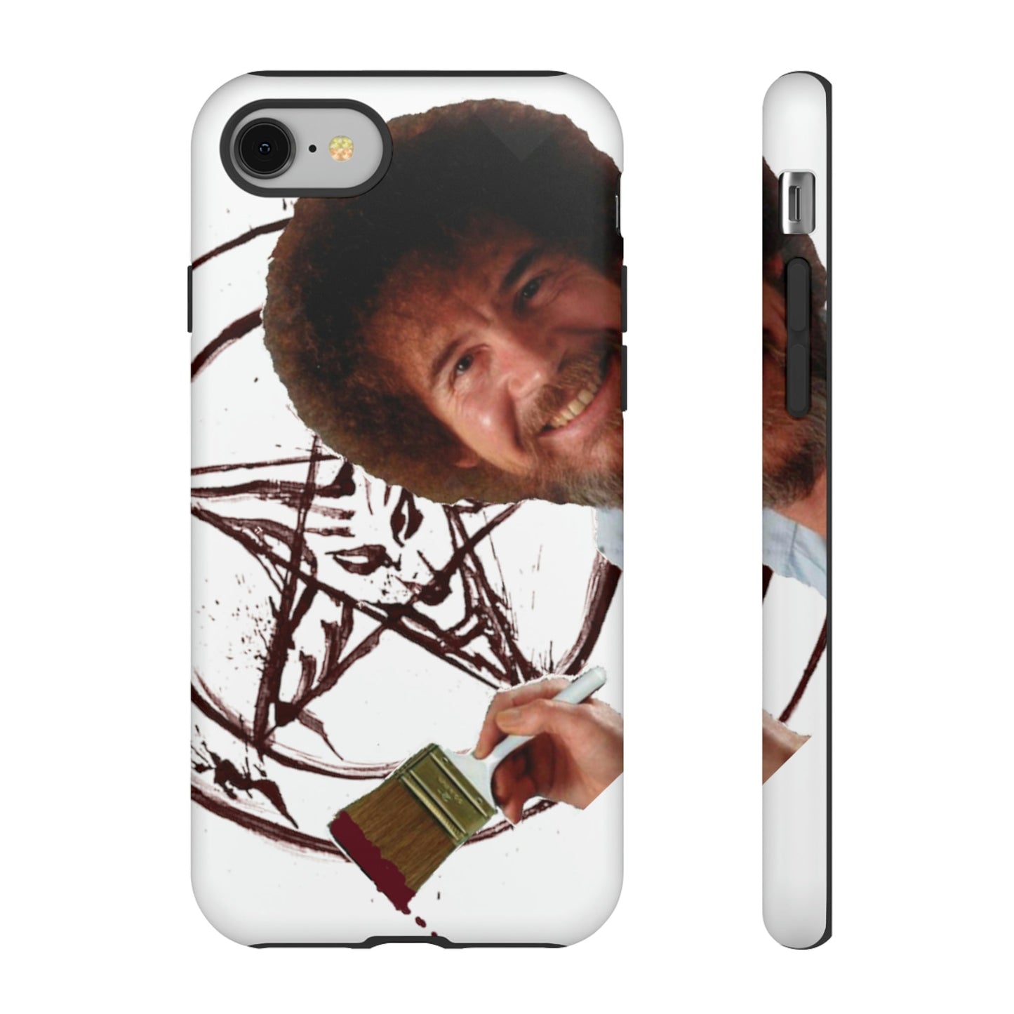 Phone Case-PAINTS A PENTAGRAM | Tough-iPhone 8-Matte-PhoneCaseBoss-Phone-Best-Phone-Cases