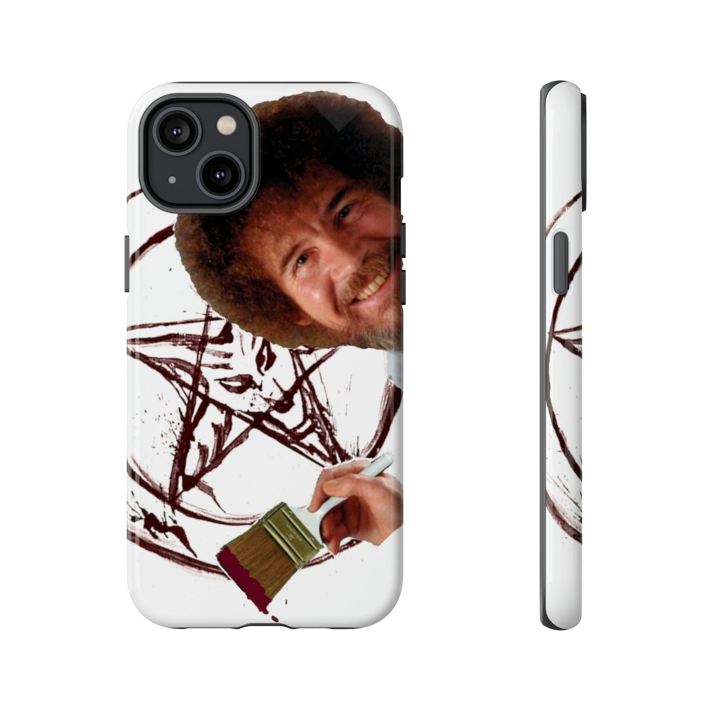 Phone Case-PAINTS A PENTAGRAM | Tough-iPhone 14 Plus-Glossy-PhoneCaseBoss-Phone-Best-Phone-Cases