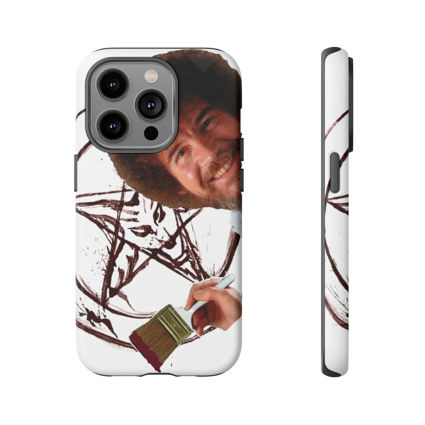 Phone Case-PAINTS A PENTAGRAM | Tough-iPhone 14 Pro-Matte-PhoneCaseBoss-Phone-Best-Phone-Cases