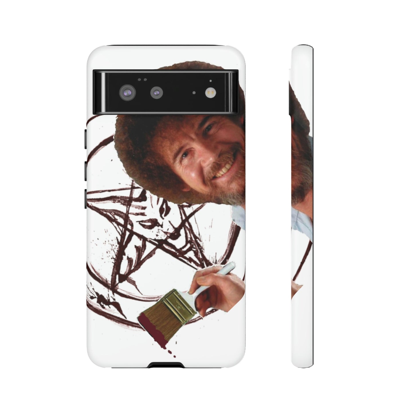 Phone Case-PAINTS A PENTAGRAM | Tough-Google Pixel 6-Matte-PhoneCaseBoss-Phone-Best-Phone-Cases