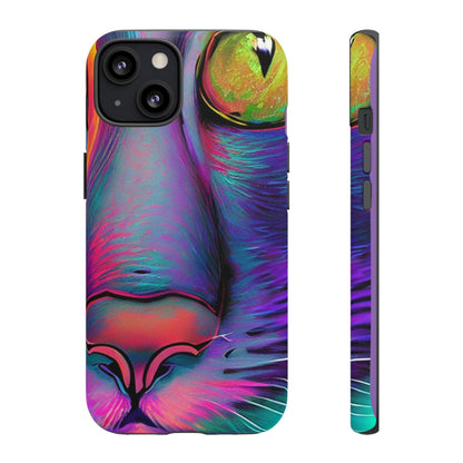 Phone Case-PHASE CAT | Tough-iPhone 13-Matte-PhoneCaseBoss-Phone-Best-Phone-Cases