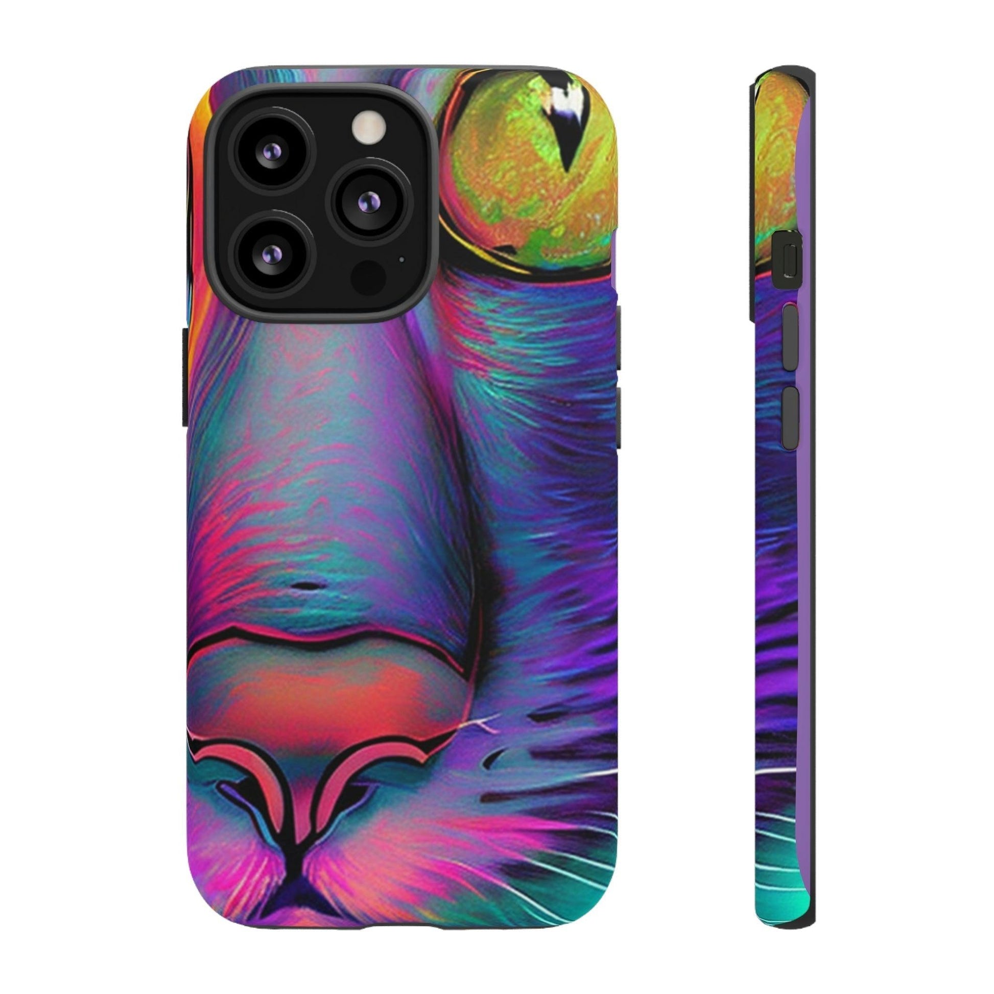 Phone Case-PHASE CAT | Tough-iPhone 13 Pro-Matte-PhoneCaseBoss-Phone-Best-Phone-Cases