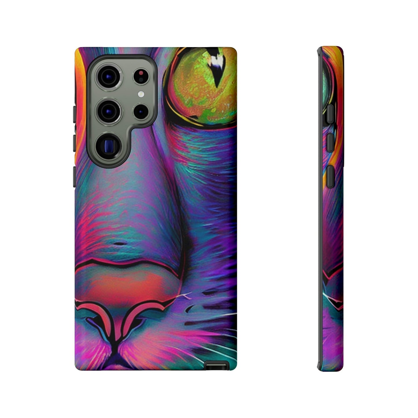 Phone Case-PHASE CAT | Tough-Samsung Galaxy S23 Ultra-Glossy-PhoneCaseBoss-Phone-Best-Phone-Cases