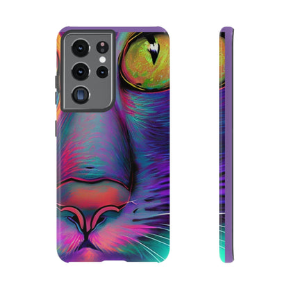 Phone Case-PHASE CAT | Tough-Samsung Galaxy S21 Ultra-Glossy-PhoneCaseBoss-Phone-Best-Phone-Cases