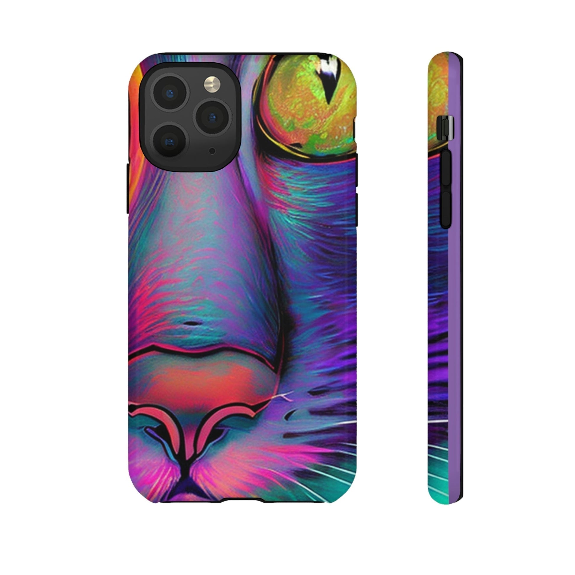 Phone Case-PHASE CAT | Tough-iPhone 11 Pro-Glossy-PhoneCaseBoss-Phone-Best-Phone-Cases