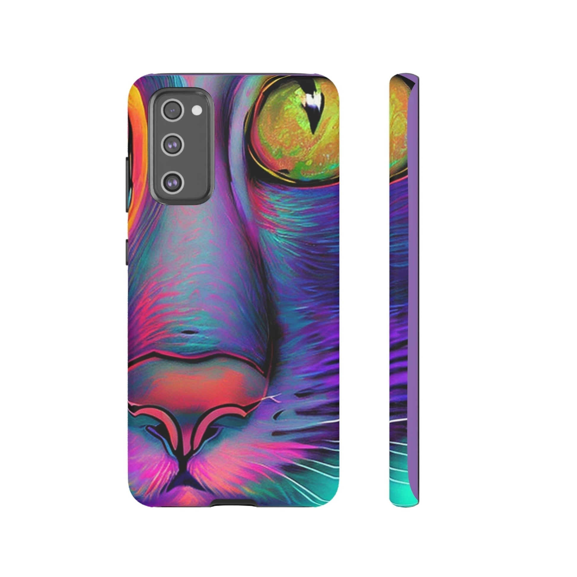 Phone Case-PHASE CAT | Tough-Samsung Galaxy S20 FE-Matte-PhoneCaseBoss-Phone-Best-Phone-Cases