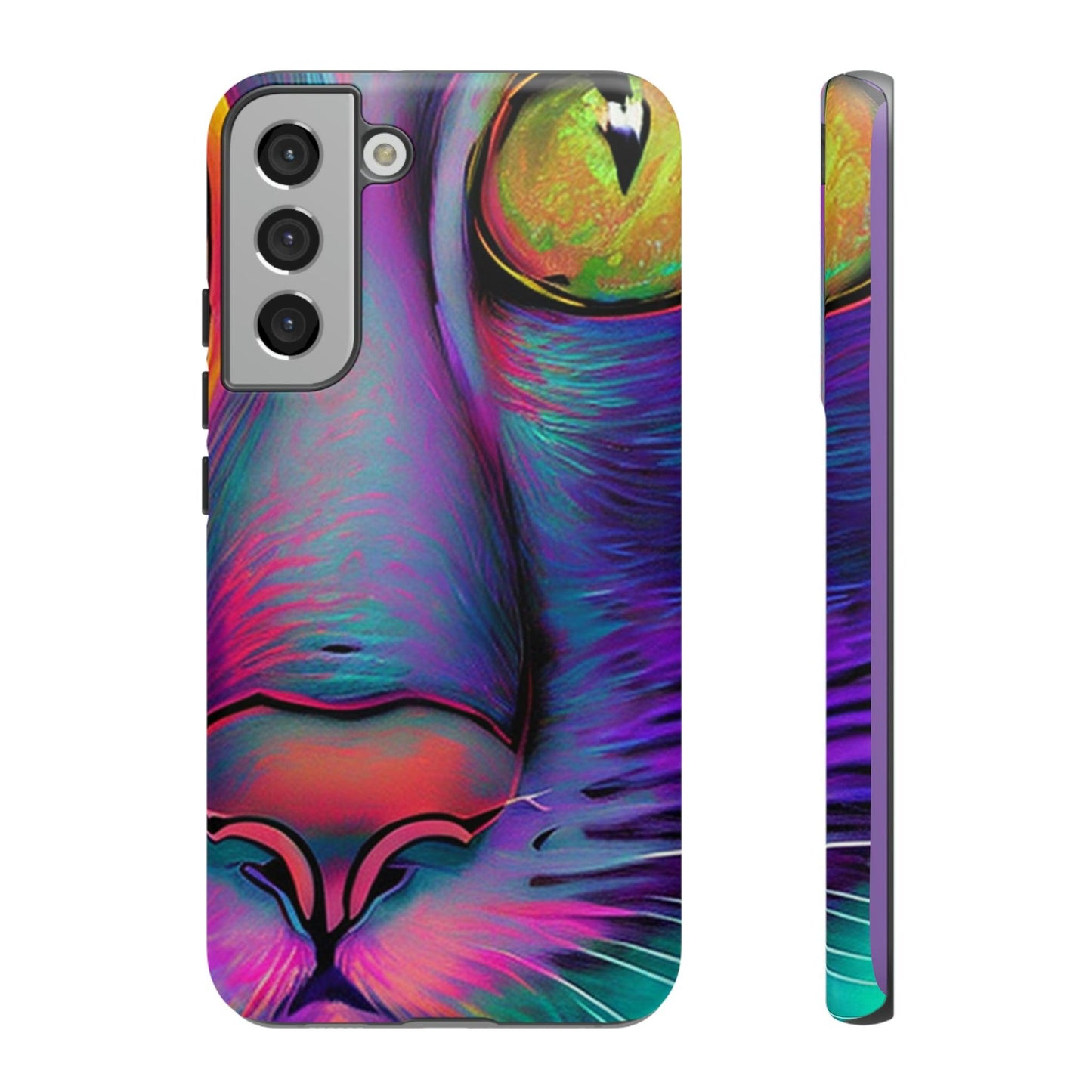 Phone Case-PHASE CAT | Tough-Samsung Galaxy S22 Plus-Matte-PhoneCaseBoss-Phone-Best-Phone-Cases