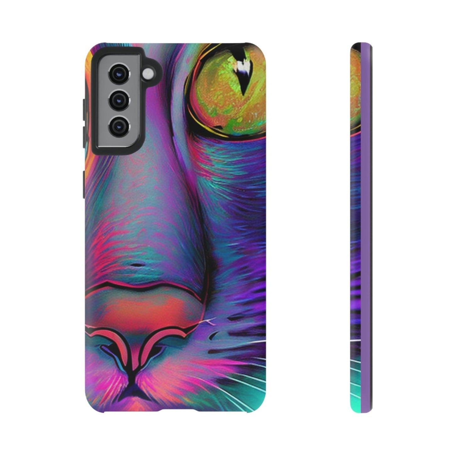 Phone Case-PHASE CAT | Tough-Samsung Galaxy S21 Plus-Matte-PhoneCaseBoss-Phone-Best-Phone-Cases