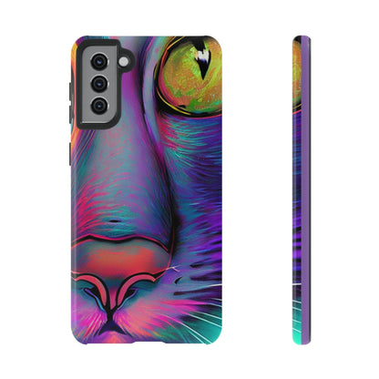 Phone Case-PHASE CAT | Tough-Samsung Galaxy S21 Plus-Glossy-PhoneCaseBoss-Phone-Best-Phone-Cases