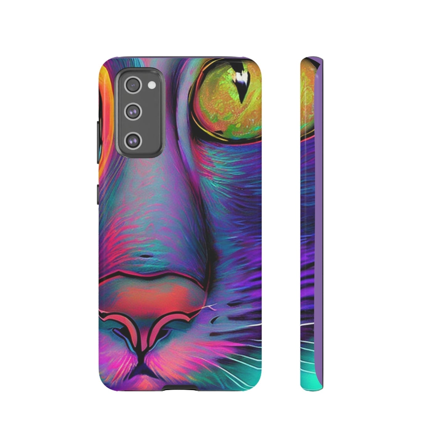 Phone Case-PHASE CAT | Tough-Samsung Galaxy S20 FE-Glossy-PhoneCaseBoss-Phone-Best-Phone-Cases