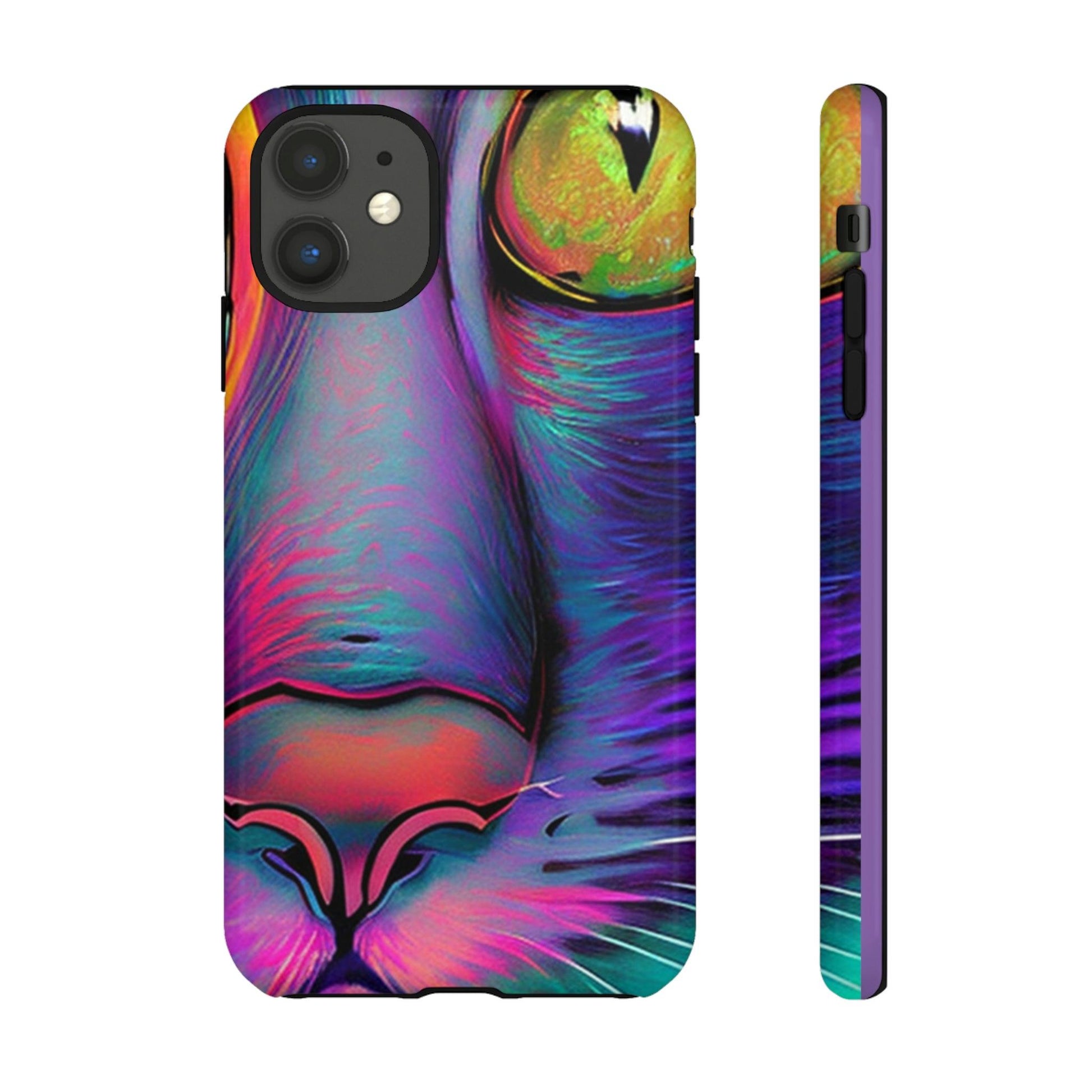 Phone Case-PHASE CAT | Tough-iPhone 11-Glossy-PhoneCaseBoss-Phone-Best-Phone-Cases