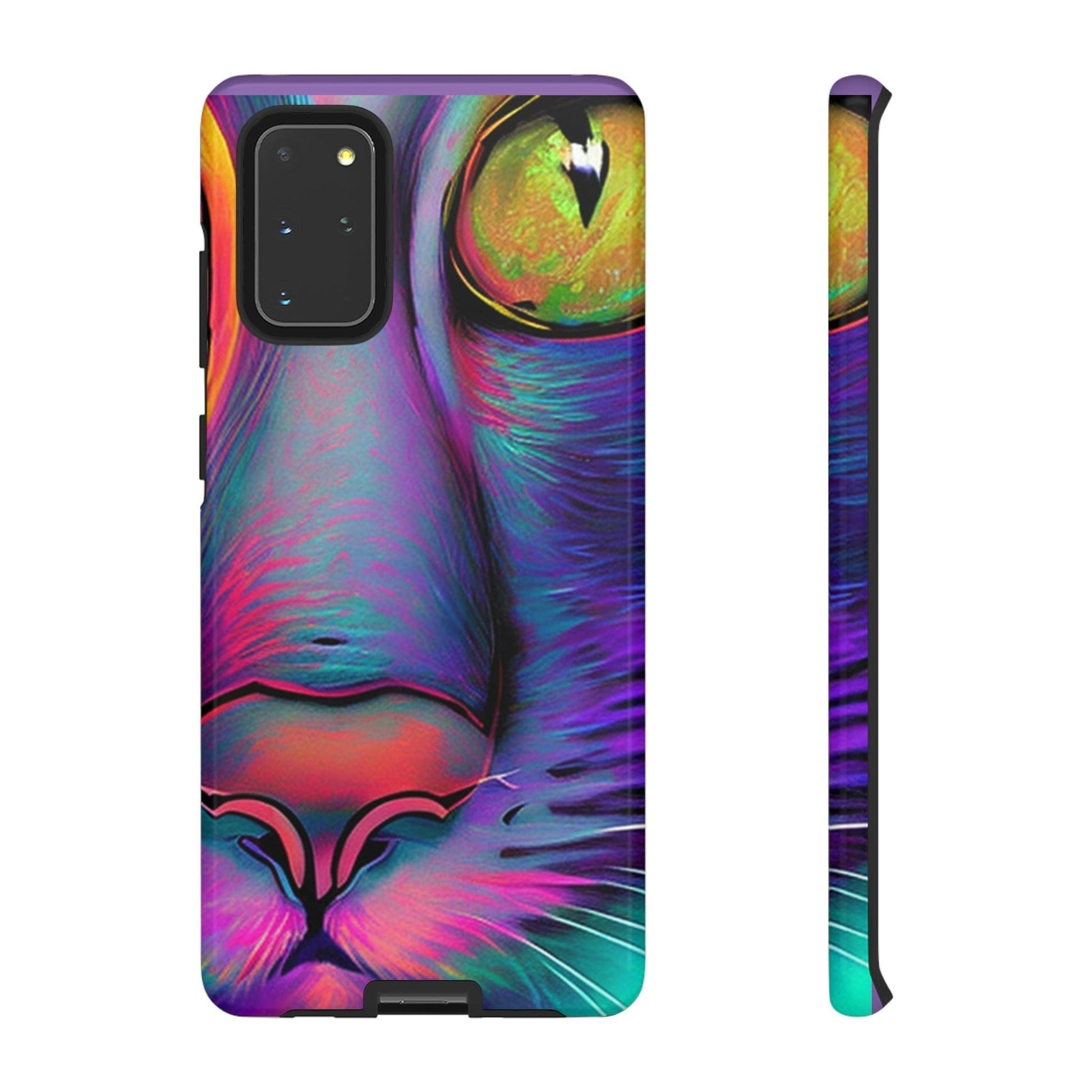 Phone Case-PHASE CAT | Tough-Samsung Galaxy S20+-Glossy-PhoneCaseBoss-Phone-Best-Phone-Cases