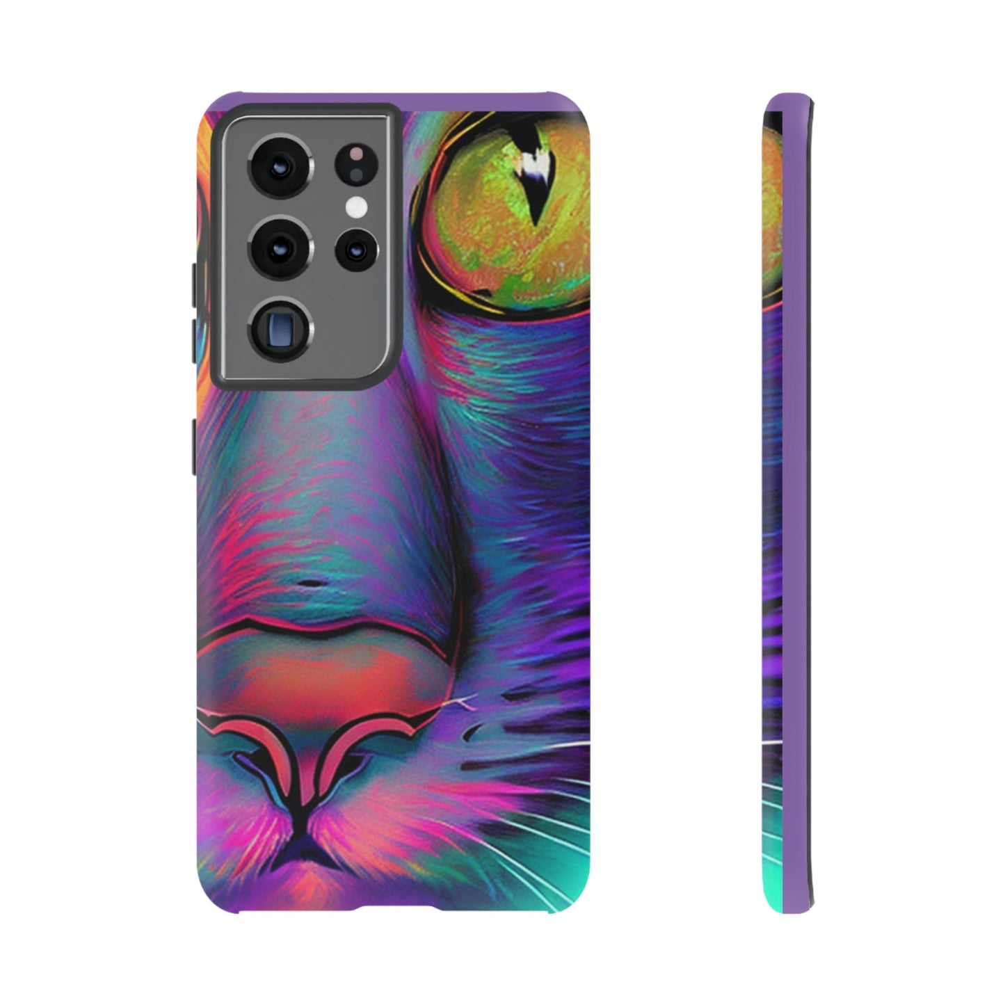 Phone Case-PHASE CAT | Tough-Samsung Galaxy S21 Ultra-Matte-PhoneCaseBoss-Phone-Best-Phone-Cases