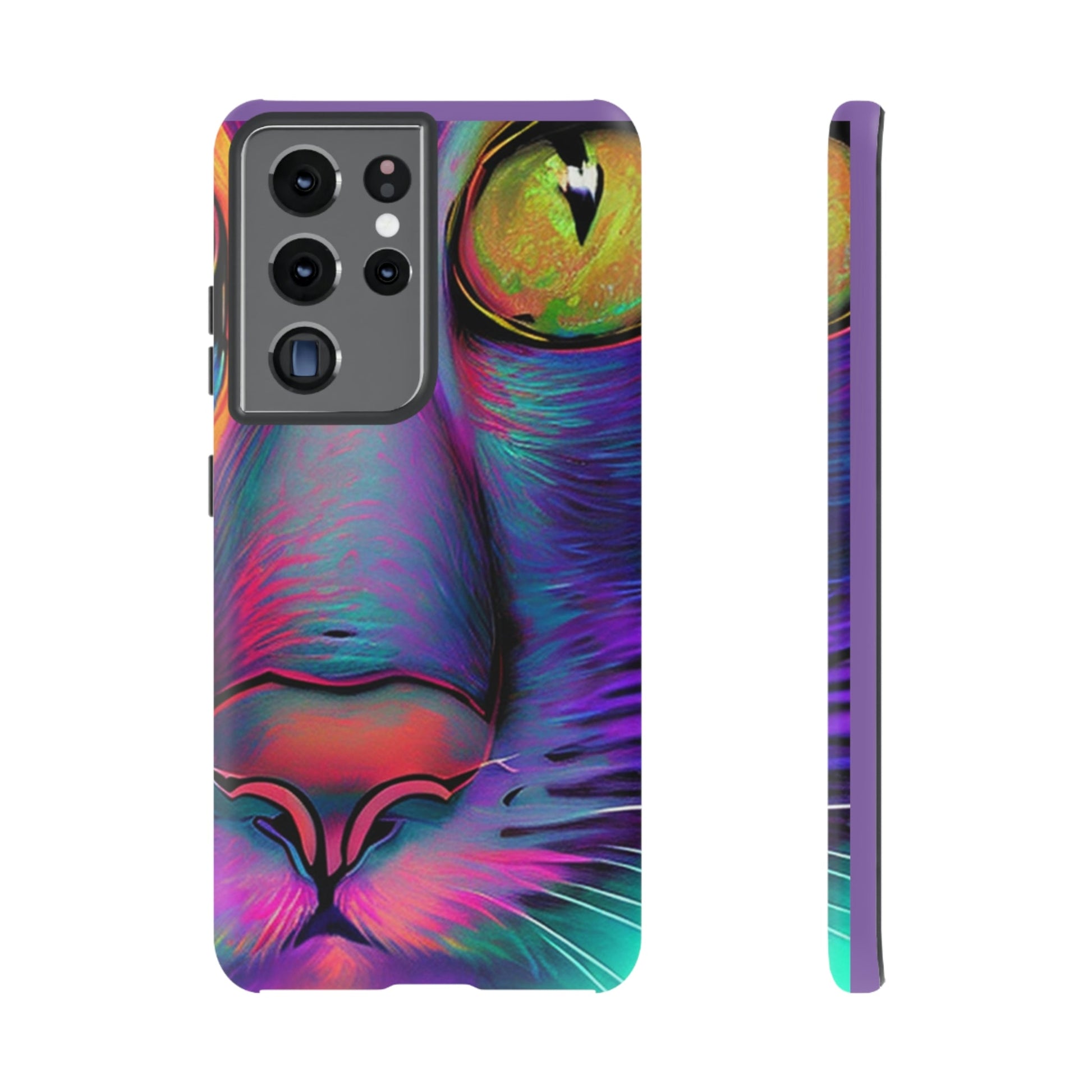 Phone Case-PHASE CAT | Tough-Samsung Galaxy S21 Ultra-Matte-PhoneCaseBoss-Phone-Best-Phone-Cases