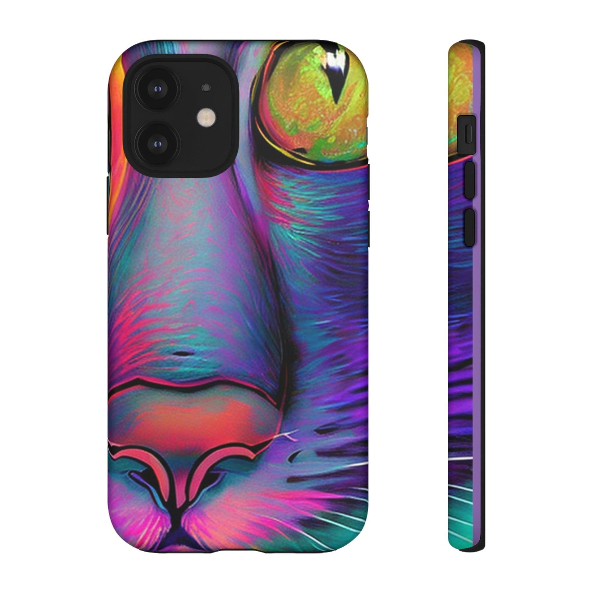 Phone Case-PHASE CAT | Tough-iPhone 12-Matte-PhoneCaseBoss-Phone-Best-Phone-Cases