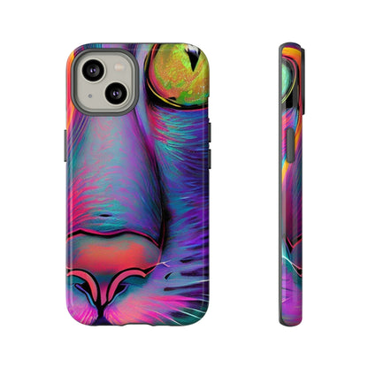 Phone Case-PHASE CAT | Tough-iPhone 14-Glossy-PhoneCaseBoss-Phone-Best-Phone-Cases