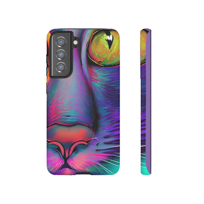 Phone Case-PHASE CAT | Tough-Samsung Galaxy S21 FE-Matte-PhoneCaseBoss-Phone-Best-Phone-Cases