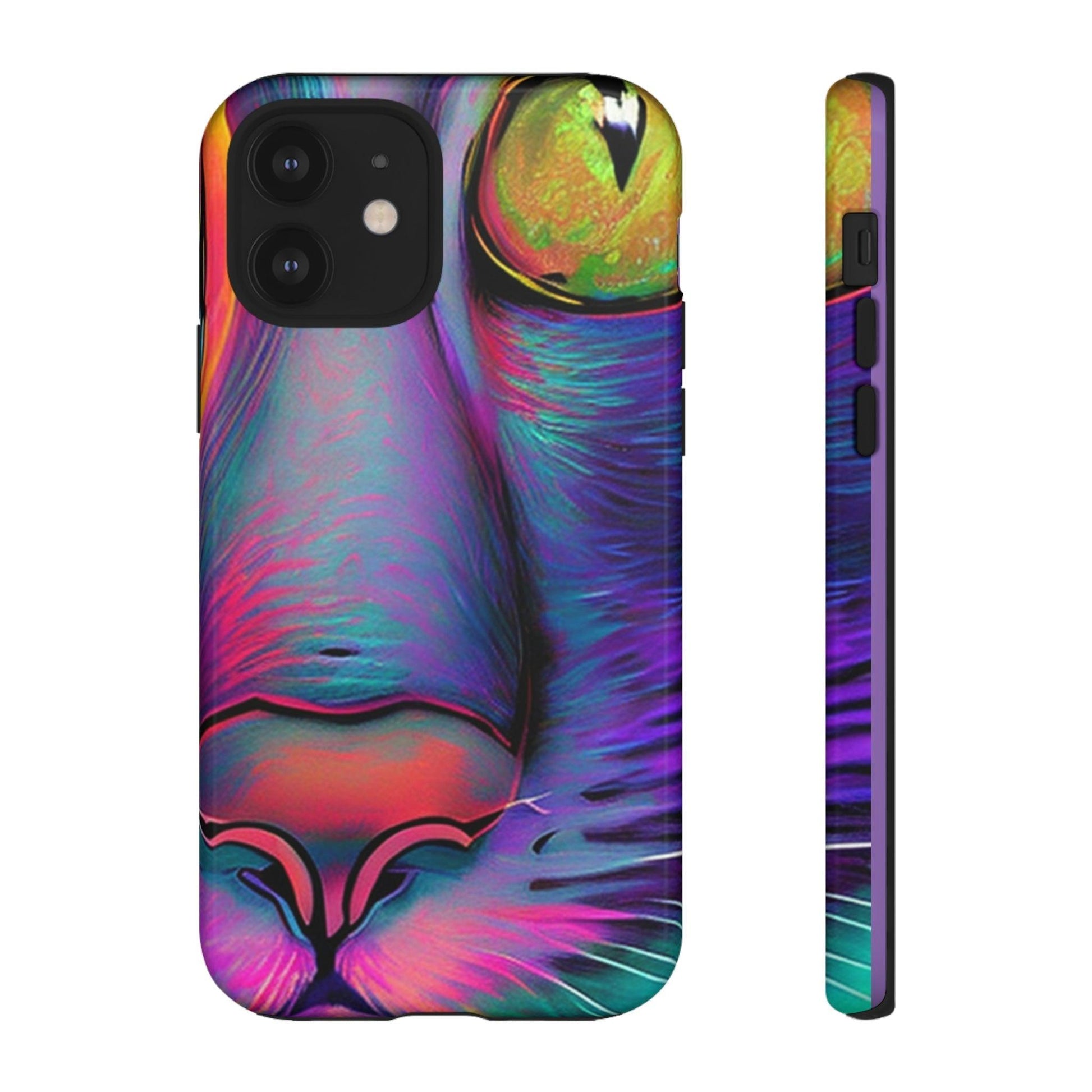 Phone Case-PHASE CAT | Tough-iPhone 12-Glossy-PhoneCaseBoss-Phone-Best-Phone-Cases