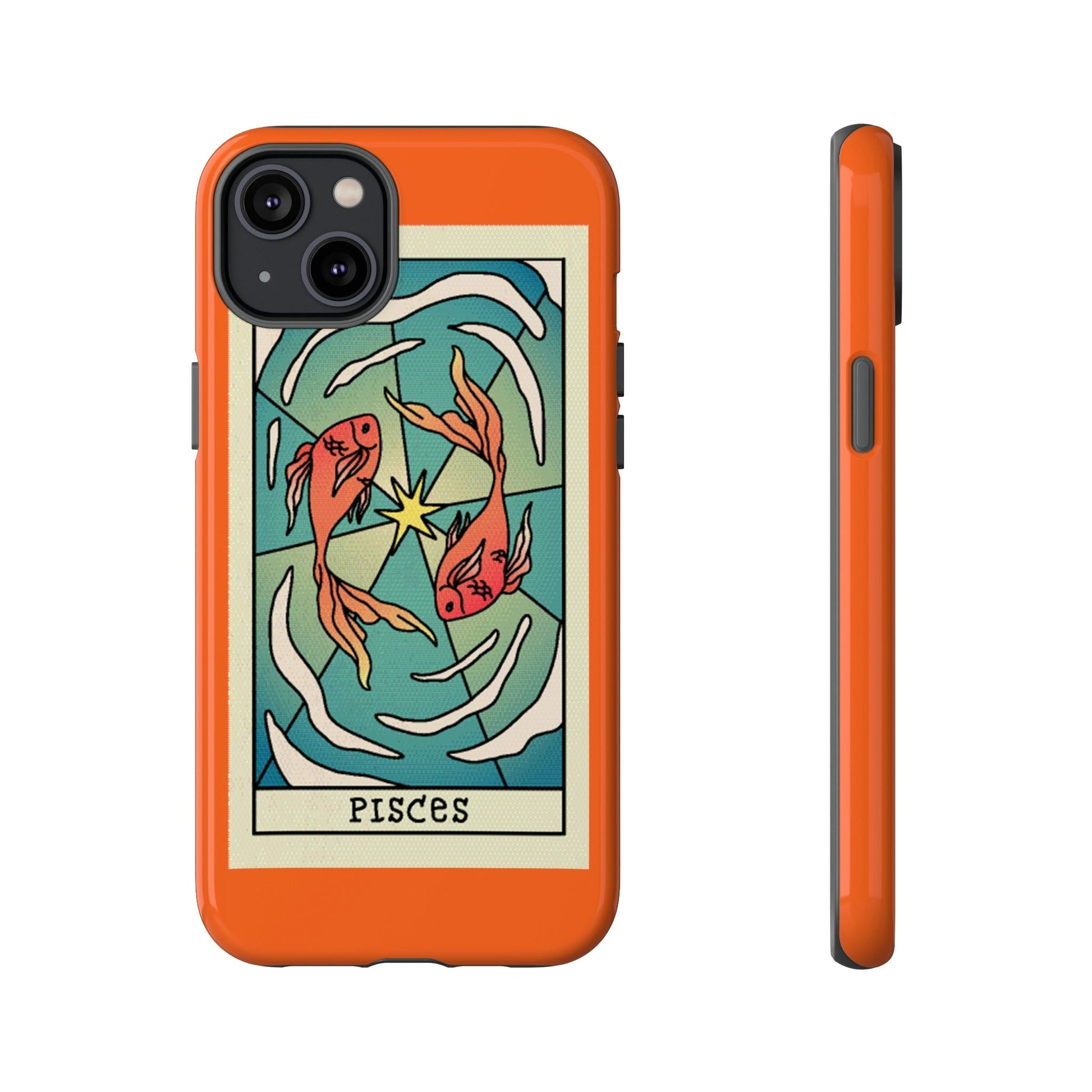 Phone Case-PISCES | Tough-iPhone 14 Plus-Glossy-PhoneCaseBoss-Phone-Best-Phone-Cases