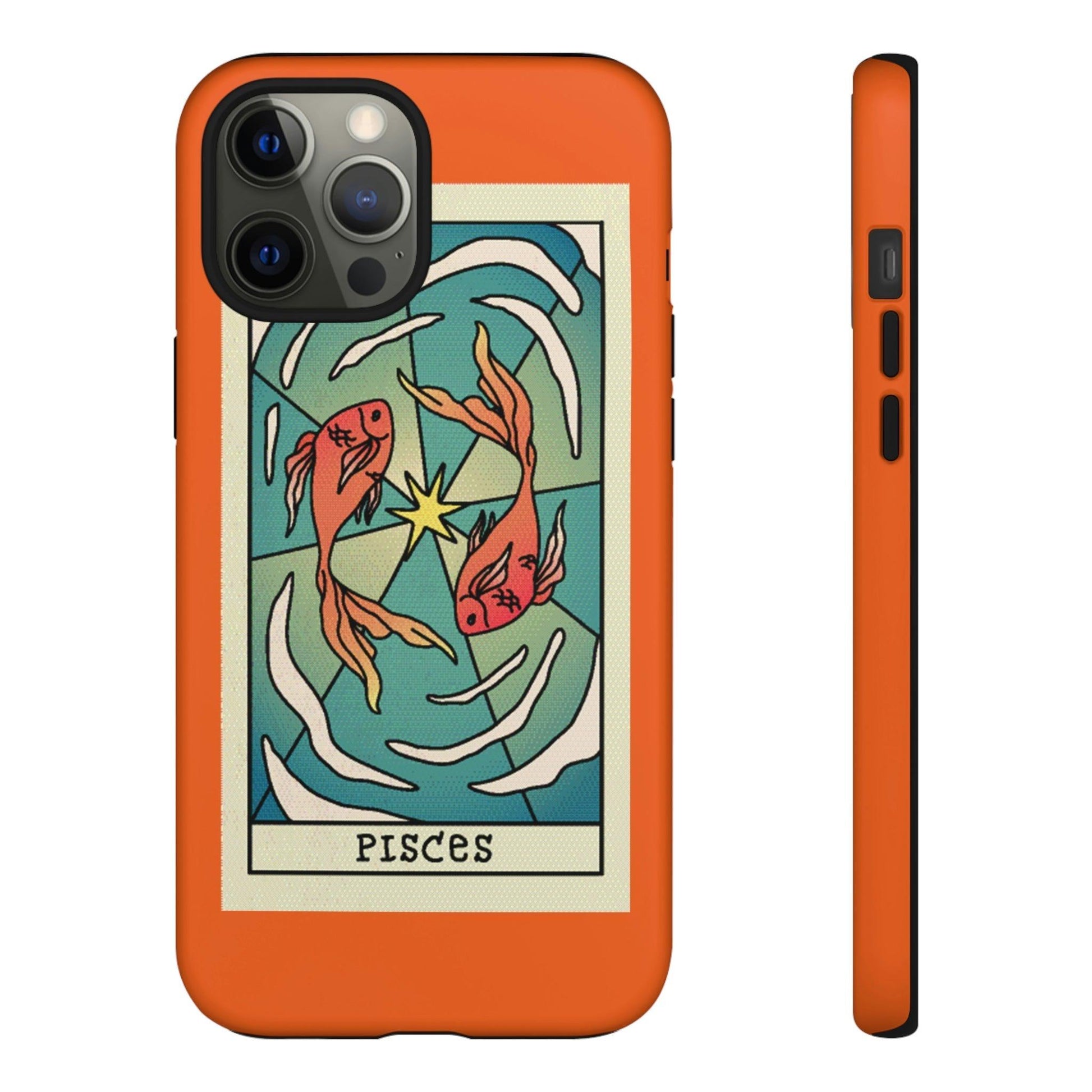 Phone Case-PISCES | Tough-iPhone 12 Pro Max-Matte-PhoneCaseBoss-Phone-Best-Phone-Cases