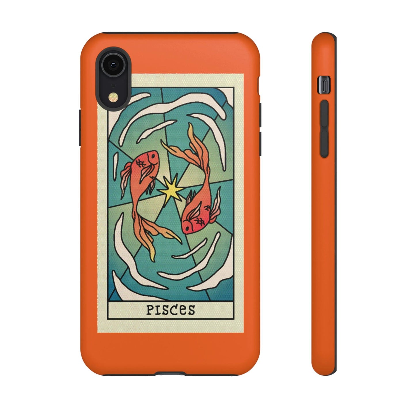 Phone Case-PISCES | Tough-iPhone XR-Matte-PhoneCaseBoss-Phone-Best-Phone-Cases