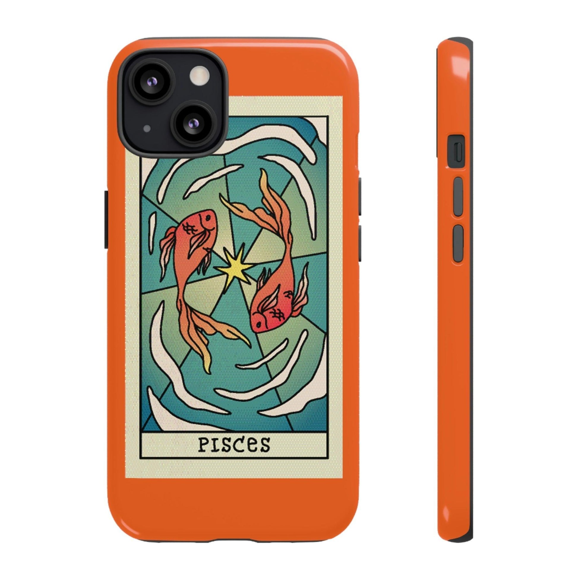 Phone Case-PISCES | Tough-iPhone 13-Glossy-PhoneCaseBoss-Phone-Best-Phone-Cases