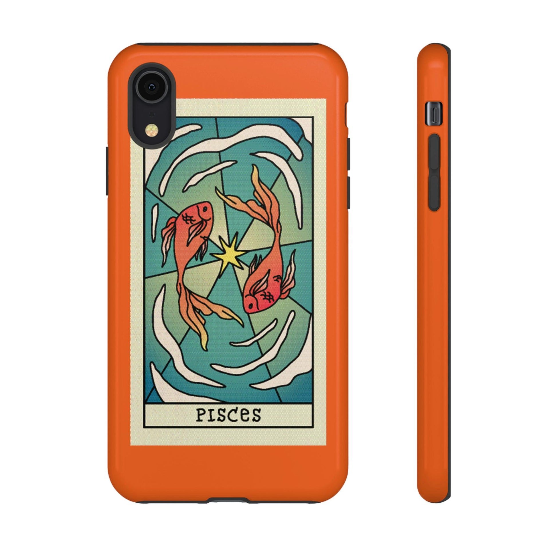 Phone Case-PISCES | Tough-iPhone XR-Glossy-PhoneCaseBoss-Phone-Best-Phone-Cases