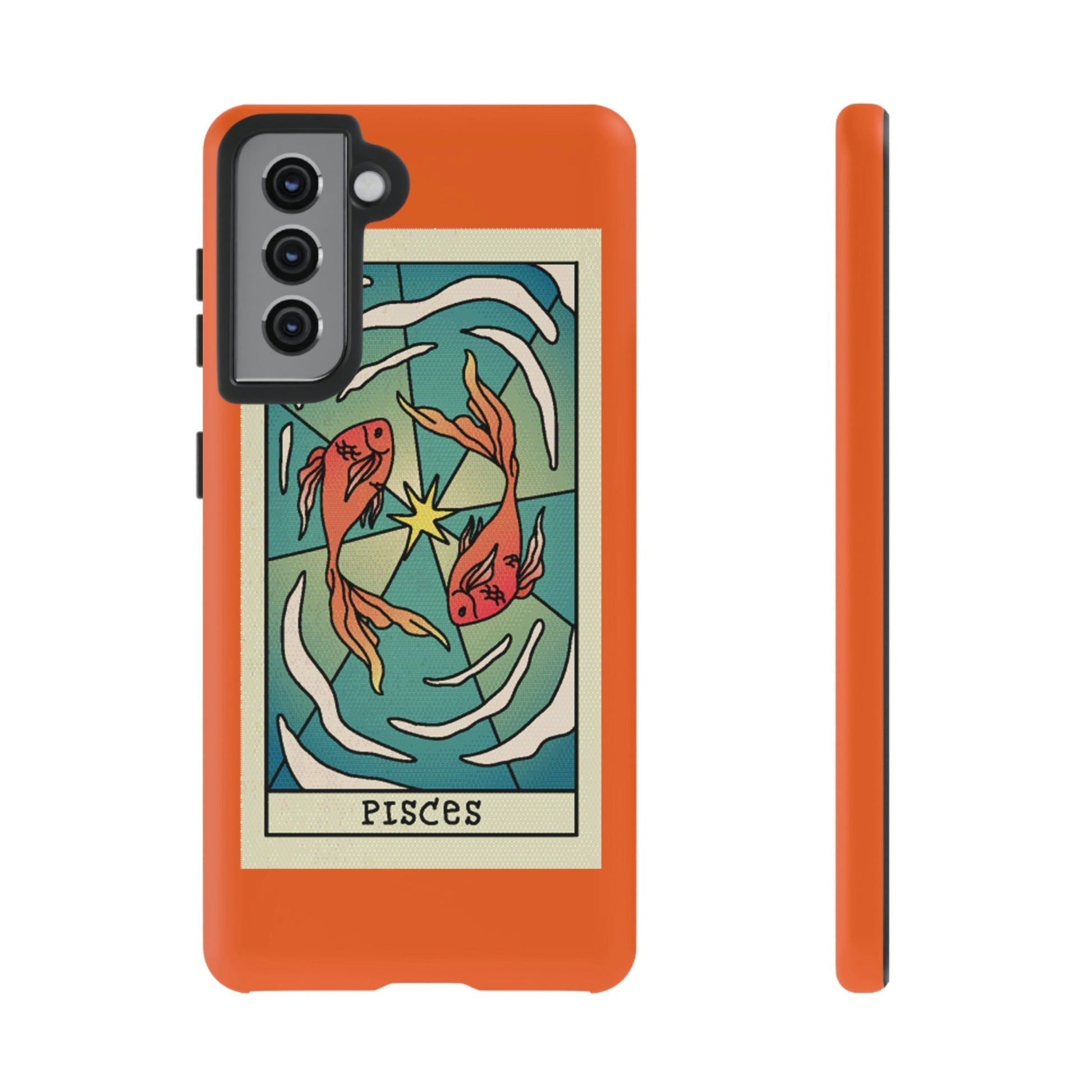 Phone Case-PISCES | Tough-Samsung Galaxy S21-Matte-PhoneCaseBoss-Phone-Best-Phone-Cases