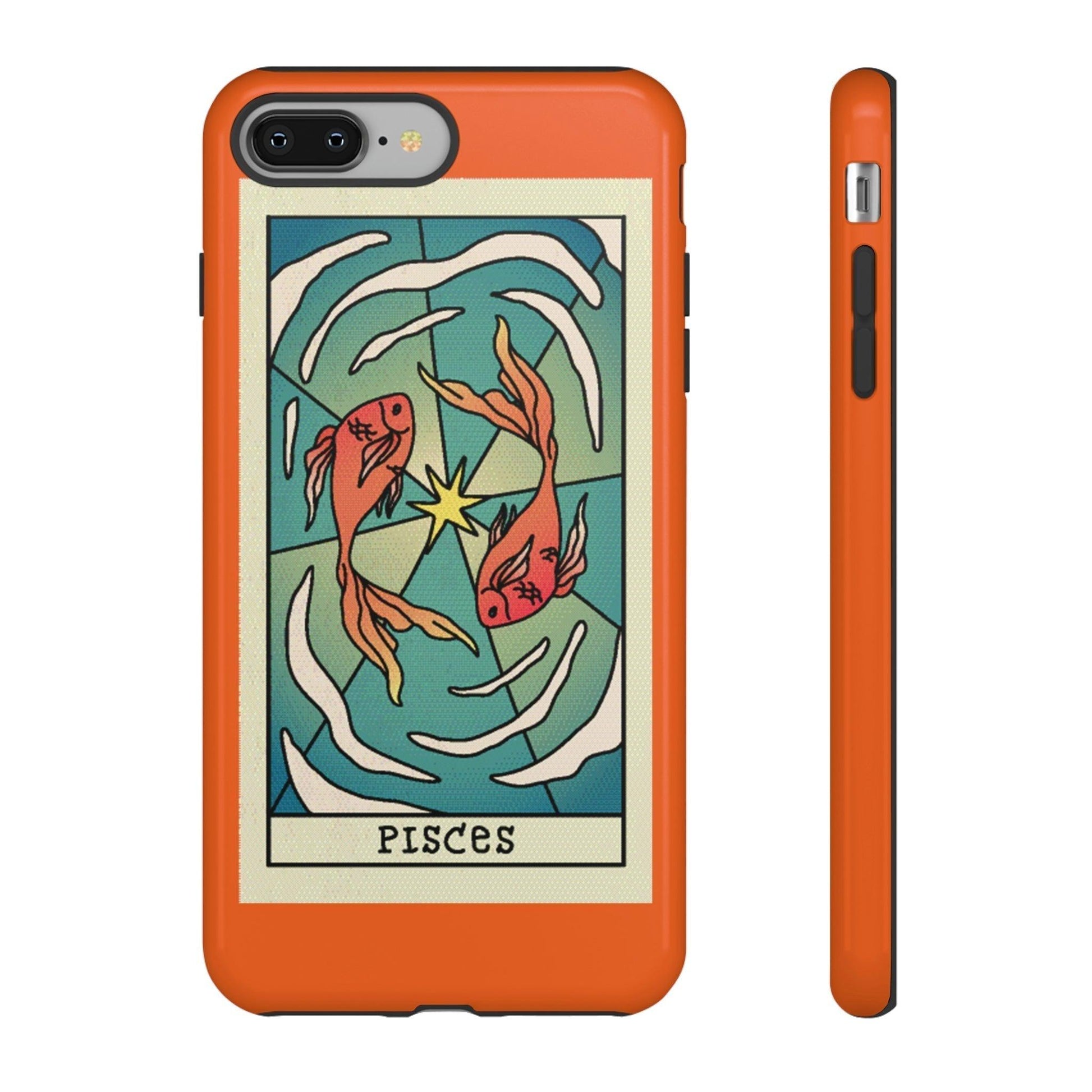 Phone Case-PISCES | Tough-iPhone 8 Plus-Glossy-PhoneCaseBoss-Phone-Best-Phone-Cases