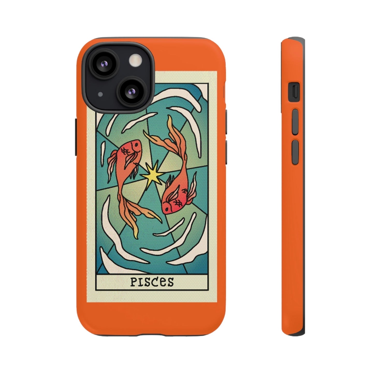 Phone Case-PISCES | Tough-iPhone 13 Mini-Matte-PhoneCaseBoss-Phone-Best-Phone-Cases