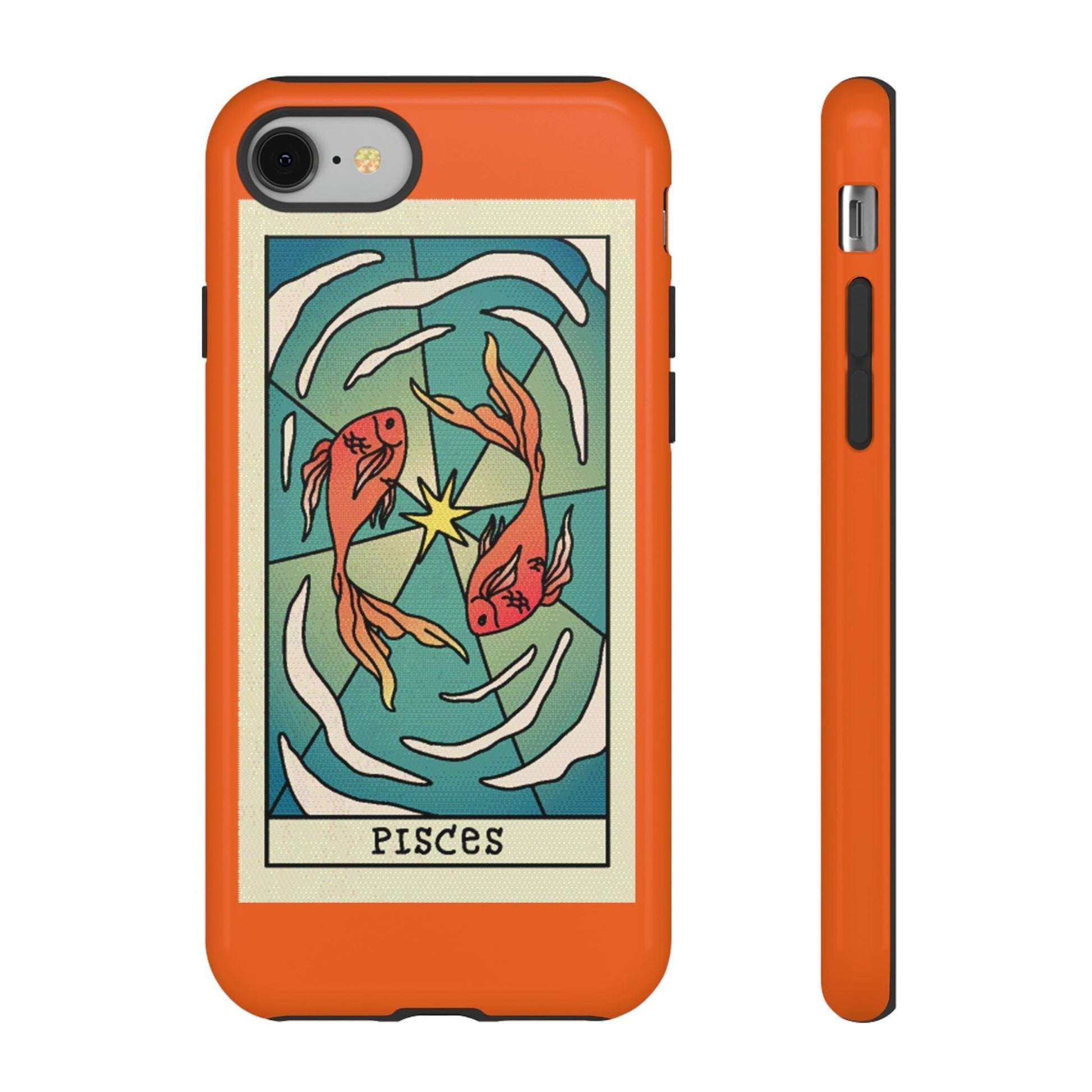 Phone Case-PISCES | Tough-iPhone 8-Glossy-PhoneCaseBoss-Phone-Best-Phone-Cases