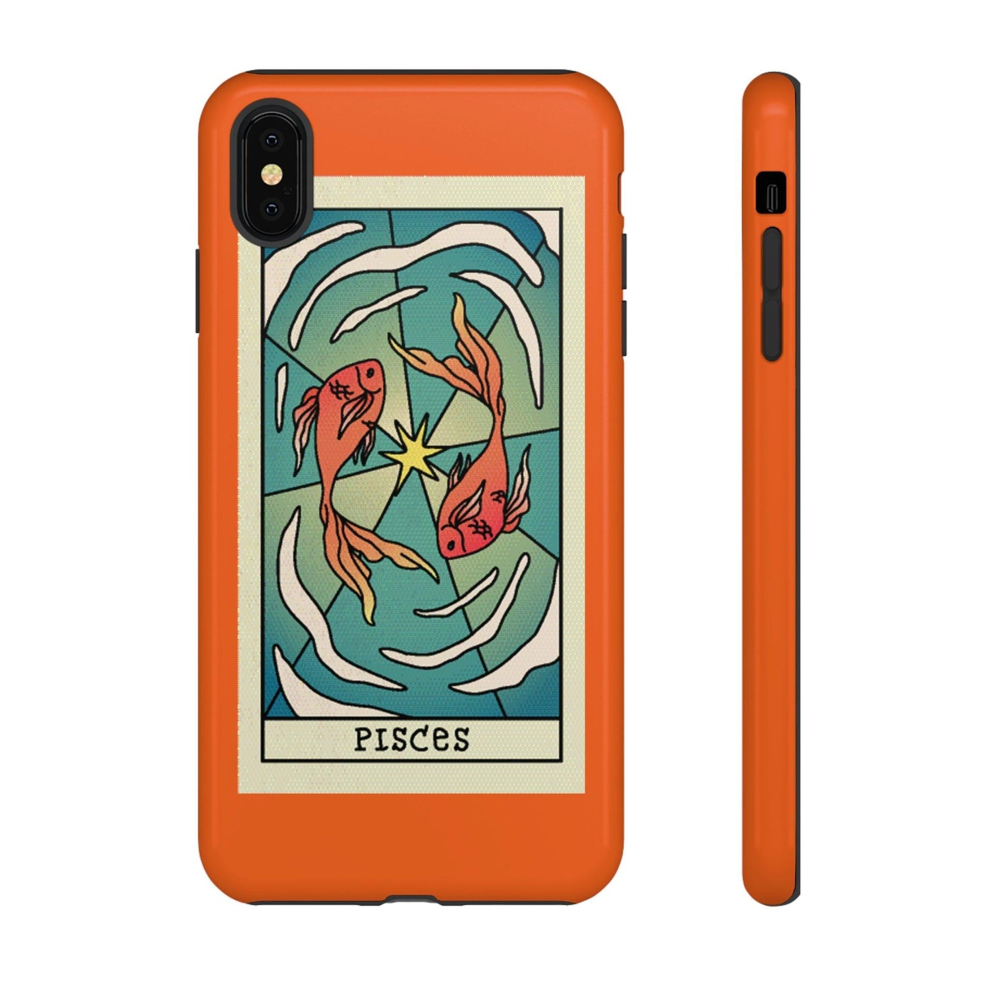 Phone Case-PISCES | Tough-iPhone XS MAX-Glossy-PhoneCaseBoss-Phone-Best-Phone-Cases