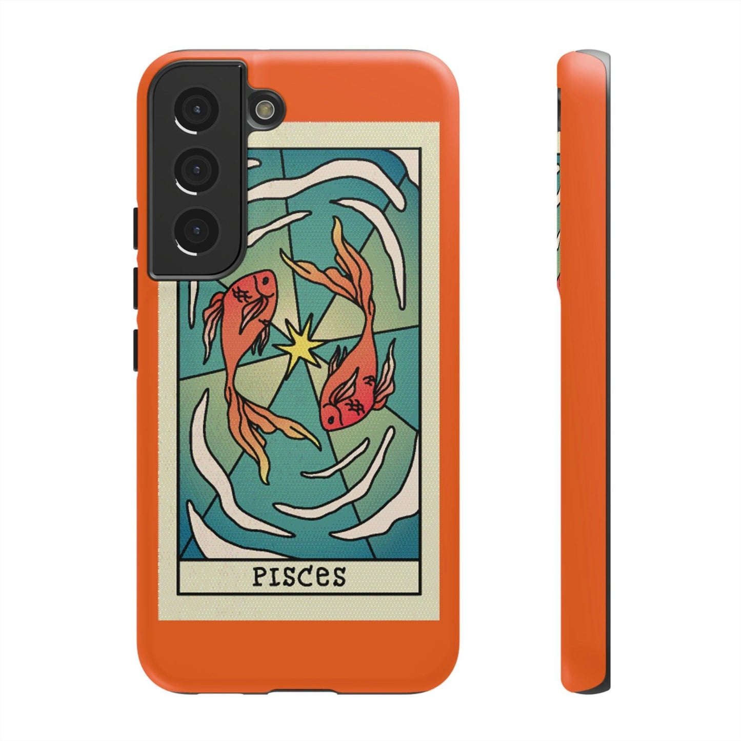 Phone Case-PISCES | Tough-Samsung Galaxy S22-Matte-PhoneCaseBoss-Phone-Best-Phone-Cases